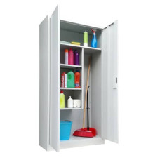 ARMADIO PORTA SCOPE KUBO 2 ANTE 90X41X181,5 CM GRIGIO PS /90