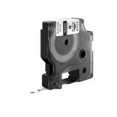 NASTRO IN POLIESTERE PER ETICHETTATRICE RHINO - COLORE NERO/BIANCO DYMO 19 MM X 5,5 MT - 18484 NASTRO IN POLIESTERE PER ETICHETTATRICE RHINO - COLORE NERO/BIANCO DYMO 19 MM X 5,5 MT - 18484