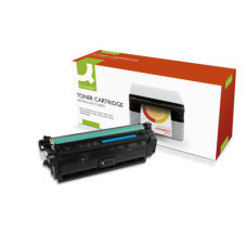 TONER RIGENERATO Q-CONNECT PER HP 508A CF361A COLORE CIANO - KF14544 TONER RIGENERATO Q-CONNECT PER HP 508A CF361A COLORE CIANO - KF14544