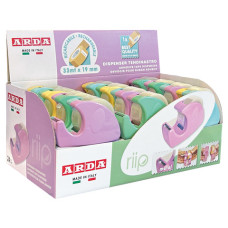 ESPOSITORE 24 DISPENSER TENDINASTRO ARDA RIP PASTEL BICOLOR 2.0 COLORI ASSORTITI C1347P2 ESPOSITORE 24 DISPENSER TENDINASTRO ARDA RIP PASTEL BICOLOR 2.0 COLORI ASSORTITI C1347P2