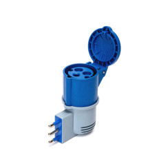 ADATTATORE INDUSTRIALE ITALIANO AIGOSTAR S17 SPINA F A SPINA IEC309 361709 ADATTATORE INDUSTRIALE ITALIANO AIGOSTAR S17 SPINA F A SPINA IEC309 361709