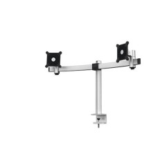 BRACCIO PORTA MONITOR PER 2 SCHERMI MAX 27 DURABLE ARGENTO METALLIZZATO 780X445X190 MM - 5085-23 BRACCIO PORTA MONITOR PER 2 SCHERMI MAX 27 DURABLE ARGENTO METALLIZZATO 780X445X190 MM - 5085-23