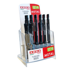 ESPOSITORE CON 12 PORTAMINE ARDA TURNER DA 2 MM