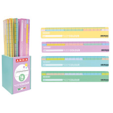 BARATTOLO 24 RIGHE 16 CM ARDA PASTEL BICOLOR 2.0 COLORI ASSORTITI R17PBAR BARATTOLO 24 RIGHE 16 CM ARDA PASTEL BICOLOR 2.0 COLORI ASSORTITI R17PBAR