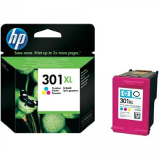 CARTUCCIA INKJET ALTA CAPACITA BLISTER 301XL HP CIANO+MAGENTA+GIALLO CH564EE