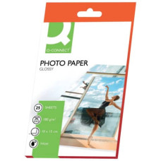 CARTA FOTOGRAFICA INKJET 10X15CM BIANCO 180 G/M² LUCIDA CONF. DA 25 FOGLI - KF01905