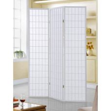 PARAVENTO A 3 ANTE SERENA GROUP IN LEGNO E CARTA DI RISO BIANCO 130,5X178 CM - NY1004-3 PARAVENTO A 3 ANTE SERENA GROUP IN LEGNO E CARTA DI RISO BIANCO 130,5X178 CM - NY1004-3