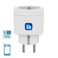 ADATTATORE SCHUKO WIFI WB SMART A 1 VIA AIGOSTAR BIANCO - 201951 ADATTATORE SCHUKO WIFI WB SMART A 1 VIA AIGOSTAR BIANCO - 201951