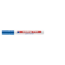 EDDING 750 PENNARELLO A VERNICE PUNTA TONDA 2/4MM BLU