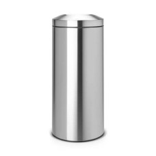CESTINO IGNIFUGO BRABANTIA FLAMEGUARD PAPER BIN INOX SATINATO 30 L H 68,5 CM 378621 CESTINO IGNIFUGO BRABANTIA FLAMEGUARD PAPER BIN INOX SATINATO 30 L H 68,5 CM 378621