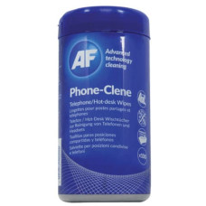 SALVIETTE DETERGENTI AF INTERNATIONAL PHONE-CLENE BARATTOLO DA 100 SALVIETTE - APHC100T