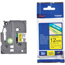 NASTRO LAMINATO PER ETICHETTATRICE - NERO/GIALLO BROTHER 12 MM X 8 MT TZE-631 NASTRO LAMINATO PER ETICHETTATRICE - NERO/GIALLO BROTHER 12 MM X 8 MT TZE-631