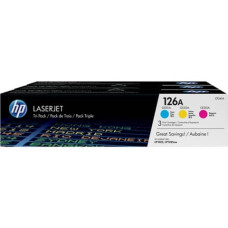 TONER 126A HP CIANO+MAGENTA+GIALLO  CONF. 3 - CF341A