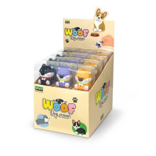 ESPOSITORE 24 GOMME LEBEZ WOOF CON 3 SOGGETTI ASSORTITI - 81903 ESPOSITORE 24 GOMME LEBEZ WOOF CON 3 SOGGETTI ASSORTITI - 81903