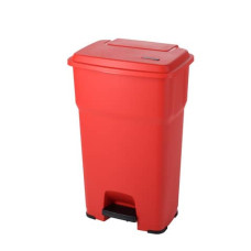 CESTINO GETTACARTE ROTHO HERA 85 L CON PEDALE E COPERCHIO ROSSO - F800072 CESTINO GETTACARTE ROTHO HERA 85 L CON PEDALE E COPERCHIO ROSSO - F800072