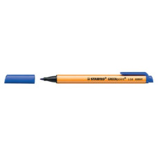 PENNA CON PUNTA IN FIBRA STABILO GREENPOINT 0,8 MM BLU 6088/41