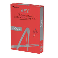 REY ADAGIO CARTA COLORATA A4 160 GR ROSSO INTENSO