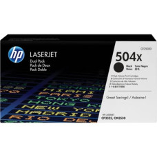 TONER ALTA CAPACITà 504X HP NERO  CONF. 2 - CE250XD