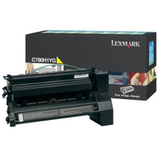 TONER ALTA RESA RETURN PROGRAM LEXMARK GIALLO C780H1YG