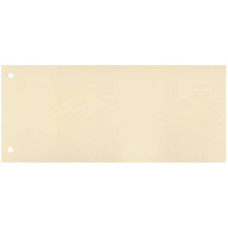 SEPARATORE PER ARCHIVIO CON DUE FORI 24X10,5 CM 190 G/M² CUOIO CONF. DA 100 - KF00514