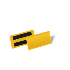 TASCHE PER IDENTIFICAZIONE A FISSAGGIO MAGNETICO DURABLE 113X53 MM GIALLO CONF. DA 50 PEZZI - 1741-04 TASCHE PER IDENTIFICAZIONE A FISSAGGIO MAGNETICO DURABLE 113X53 MM GIALLO CONF. DA 50 PEZZI - 1741-04