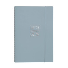 AGENDA SETTIMANALE BIEMBI 2026 GRIGIO SPIRALATA CON COPERTINA IN CUOIO RIGENERATO 15X21 CM - BNZ265C69-G AGENDA SETTIMANALE BIEMBI 2026 GRIGIO SPIRALATA CON COPERTINA IN CUOIO RIGENERATO 15X21 CM - BNZ265C69-G