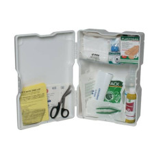 ARMADIETTO PRONTO SOCCORSO PVS - 2 VANI, 1 RIPIANO AMOVIBILE BIANCO, 2 PERSONE CPS519