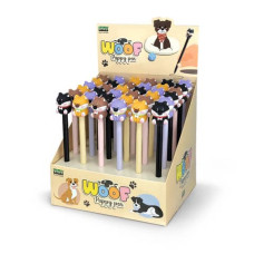 ESPOSITORE 36 PENNE CON CAPPUCCIO LEBEZ WOOF - 4 SOGGETTI ASSORTITI 81900 ESPOSITORE 36 PENNE CON CAPPUCCIO LEBEZ WOOF - 4 SOGGETTI ASSORTITI 81900