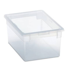 CONTENITORE MULTIUSO TERRY LIGHT BOX M/2 6 LT TRASPARENTE 19,5X28X13,2 CM 1001969 CONTENITORE MULTIUSO TERRY LIGHT BOX M/2 6 LT TRASPARENTE 19,5X28X13,2 CM 1001969