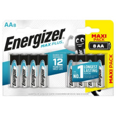 BATTERIE ENERGIZER MAX PLUS AA  CONF. DA 8 - E301324600