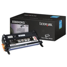 TONER ALTA RESA LEXMARK NERO  X560H2KG