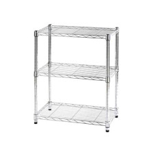 SCAFFALE A 3 RIPIANI SERENA GROUP ARCHIMEDE IN ACCIAIO GRIGIO 60X36X75 CM - ZN1424-3 SCAFFALE A 3 RIPIANI SERENA GROUP ARCHIMEDE IN ACCIAIO GRIGIO 60X36X75 CM - ZN1424-3