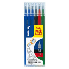 REFILL PILOT FRIXION BALL FAMILY PACK ASSORTITI 0,7 MM CONF. 6 PEZZI