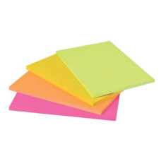 FOGLIETTI RIPOSIZIONABILI POST-IT® SUPER STICKY MEETING NOTES LARGE ASSORTITI CONF. 4 BLOCCHETTI DA 45 FF - 6845-SS EU