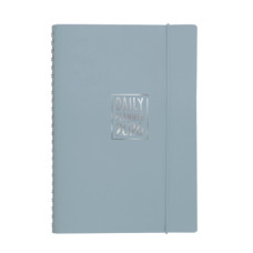 AGENDA GIORNALIERA BIEMBI 2026 GRIGIO SPIRALATA CON COPERTINA IN CUOIO RIGENERATO 15X21CM - BNZ265C72-G AGENDA GIORNALIERA BIEMBI 2026 GRIGIO SPIRALATA CON COPERTINA IN CUOIO RIGENERATO 15X21CM - BNZ265C72-G
