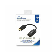 CONVERTITORE DA DISPLAYPORT A HDMI AD ALTA VELOCITA MEDIA-RANGE 10 GBIT/S LUNGHEZZA 15 CM COLORE NERO - MRCS175