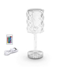 LAMPADA DA TAVOLO TRASPARENTE 1W AIGOSTAR RGB 306854 LAMPADA DA TAVOLO TRASPARENTE 1W AIGOSTAR RGB 306854