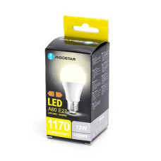 LAMPADINA LED A60 E27 12W - 1170 LUMEN AIGOSTAR LUCE NATURALE B10105MQD LAMPADINA LED A60 E27 12W - 1170 LUMEN AIGOSTAR LUCE NATURALE B10105MQD