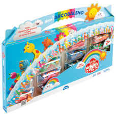 VALIGETTA DIDO MAXI ARCOBALENO - 20 SALSICCIOTTI IN COLORI ASSORTITI - 1000 G - F363000