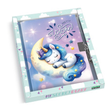 DIARIO DEI SEGRETI LEBEZ PRETTY UNICORN - 3 SOGGETTI ASSORTITI 81129