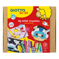 SCATOLA GIOTTO BE-BE MY WOW CREATIONS 24 ELEMENTI