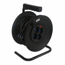 AVVOLGICAVO DA 25 M A 4 VIE 2P+E AIGOSTAR NERO 186883 AVVOLGICAVO DA 25 M A 4 VIE 2P+E AIGOSTAR NERO 186883