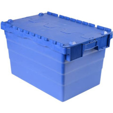 CASSA IMPILABILE IN PPL 64 L VISO 600X400X365 MM BLU - DSW5539