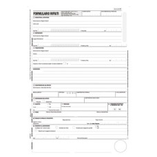 EC FORMULARIO DI IDENTIFICAZIONE RIFIUTI TRASPORTATI 4 COPIE AUTORICALCANTI - CONF. 250 FOGLI - 12''X24 CM DATA UFFICIO