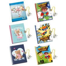 ESPOSITORE DA BANCO 24 DIARI CON LUCCHETTO LEBEZ 12 SOGGETTI ASSORTITI - 81415