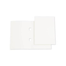 CARTELLINE CON NASELLI 4MAT A4 IN BINDAKOTE 250 G/M² BIANCO CONF. DA 10 PEZZI - 3640