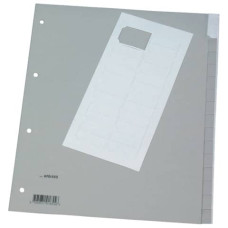 DIVISORE NEUTRO GRIGIO XL 24X29,7 CM PPL 15 FOGLI KF01855