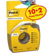 NASTRO ADESIVO PER CORREZIONE POST-IT COVER UP IN CARTA REMOVIBILE 25,4 MM X 17,7 M 6 RIGHE - PROMO PACK 10+2