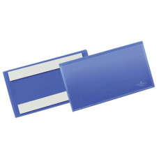 TASCHE PER IDENTIFICAZIONE DURABLE CON BANDE ADESIVE BLU FORMATO ESTERNO MM. 163X83X1,7 - INSERTO 150X67MM CF. 50 - 176207 TASCHE PER IDENTIFICAZIONE DURABLE CON BANDE ADESIVE BLU FORMATO ESTERNO MM. 163X83X1,7 - INSERTO 150X67MM CF. 50 - 176207