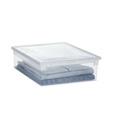 CONTENITORE MULTIUSO TERRY LIGHT BOX 52 - 22 L TRASPARENTE - 37,6X52X13,9 CM - 1002676 CONTENITORE MULTIUSO TERRY LIGHT BOX 52 - 22 L TRASPARENTE - 37,6X52X13,9 CM - 1002676